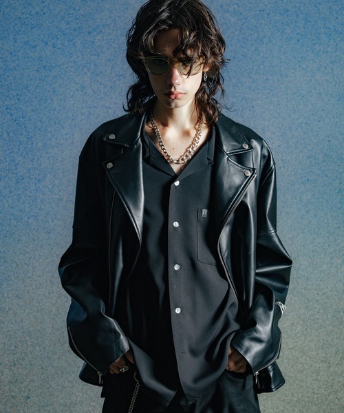 CRIMIE（クライミー）の「SUMMER NIGHT OPEN SHIRT（シャツ/ブラウス・メンズ・ホワイト/ブラック・XXL/XL/L/M/S）」の13枚目の写真