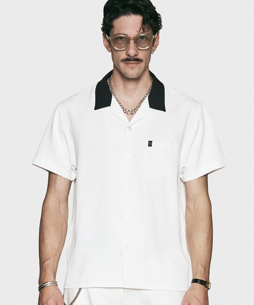 CRIMIE（クライミー）の「SUMMER NIGHT OPEN SHIRT（シャツ/ブラウス・メンズ・ホワイト/ブラック・XXL/XL/L/M/S）」の22枚目の写真