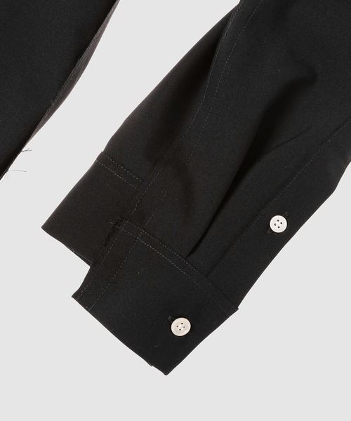 MARNI(マルニ)の「LIGHT WOOL BREND / ロングスリーブシャツ(シャツ/ブラウス・メンズ・ブラック・46(M)/48(L))」の4枚目の写真