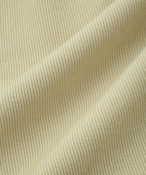 ADAM ET ROPE'(アダムエロペ)の「【サステナブル】Wフェイスジャージーセットロンパース(つなぎ/オールインワン・レディース・ブラック/ベージュ系その他・38/36)」の7枚目の写真