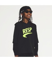 RE/SP | RE/SP RE/SP PISTE 70% Hoodie / アールイーエスピー アールイーエスピー ピステ 7分袖パーカー(パーカー)