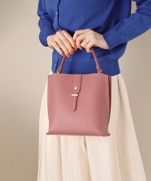 ピンク ハンドバッグ ショルダーストラップ付き ショルダー ストラップ ショルダーベルト」に該当するピンク
