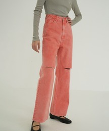 CLANE | SLASH CUT DENIM PANTS(デニムパンツ)