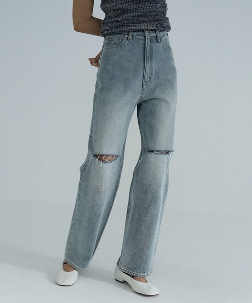 連休限定 CLANE SLASH CUT DENIM PANTS 連休限定 CLANE SLASH CUT DENIM PANTS