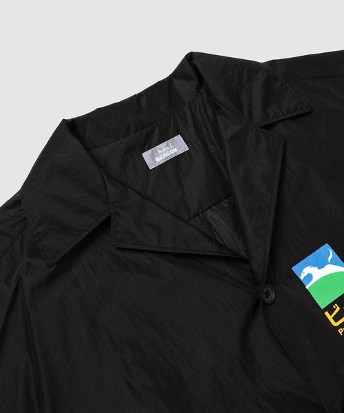 kolor BEACON（カラービーコン）の「25SBM- B03135（シャツ/ブラウス・メンズ・ダークパープル/ブラウン系その他/ブラック・2/3）」の5枚目の写真