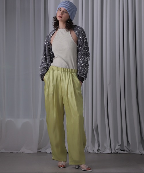 ROSE BUD（ローズバッド）の「(CREOLME)スパンコールボレロ（カーディガン/ボレロ・レディース・シルバー・ONE SIZE）」の6枚目の写真