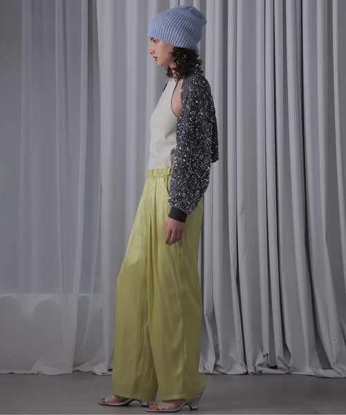 ROSE BUD（ローズバッド）の「(CREOLME)スパンコールボレロ（カーディガン/ボレロ・レディース・シルバー・ONE SIZE）」の7枚目の写真