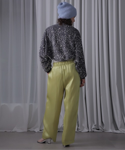 ROSE BUD（ローズバッド）の「(CREOLME)スパンコールボレロ（カーディガン/ボレロ・レディース・シルバー・ONE SIZE）」の8枚目の写真