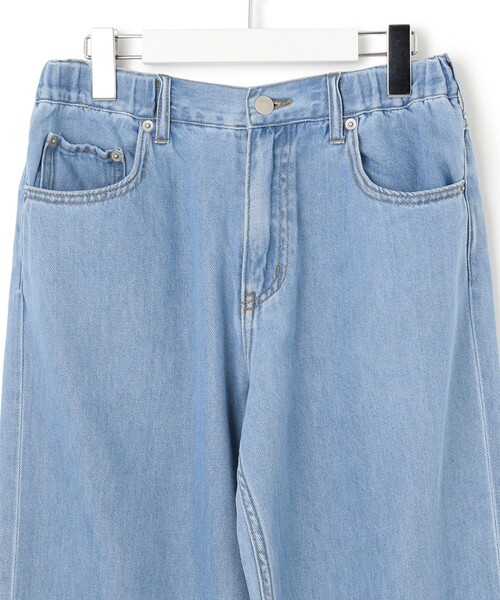 J.PRESS YORK STREET(ジェイプレスヨークストリート)の「【WOMEN】ソフトワイドデニム パンツ(デニムパンツ・レディース・ネイビー系/ダルブルー系・SMALL/MEDIUM/LARGE)」の21枚目の写真