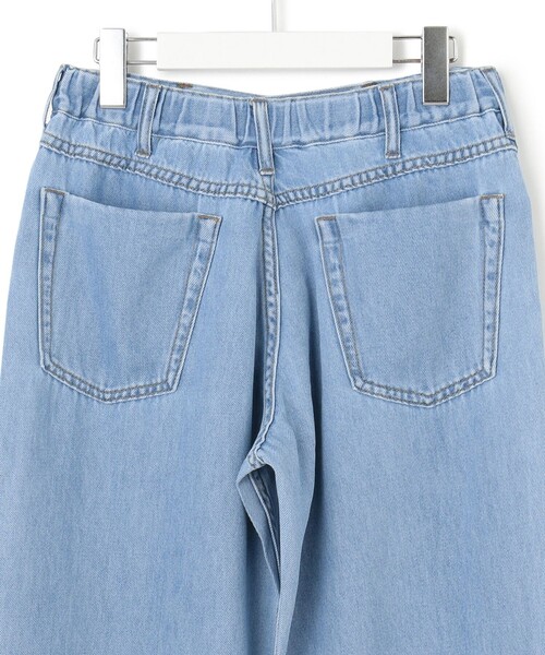 J.PRESS YORK STREET(ジェイプレスヨークストリート)の「【WOMEN】ソフトワイドデニム パンツ(デニムパンツ・レディース・ネイビー系/ダルブルー系・SMALL/MEDIUM/LARGE)」の22枚目の写真