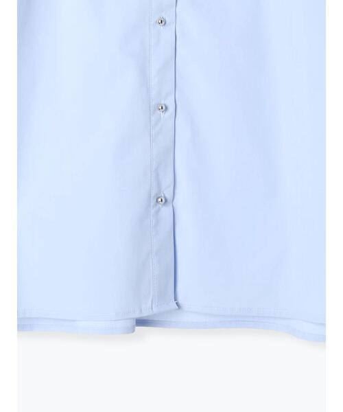 Te chichi(テチチ)の「メタルボタンスタンドフリルブラウス《2025spring catalog item》(シャツ/ブラウス・レディース・グレー/オフホワイト/サックスブルー・F)」の11枚目の写真