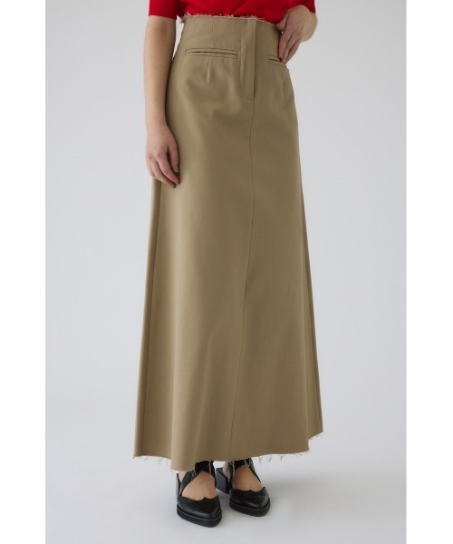 RIM.ARK（リムアーク）の「Chino cloth A-line SK チノクロスAラインスカート（スカート・レディース・ブラック/グレイッシュベージュ/オフホワイト・36/38）」の11枚目の写真