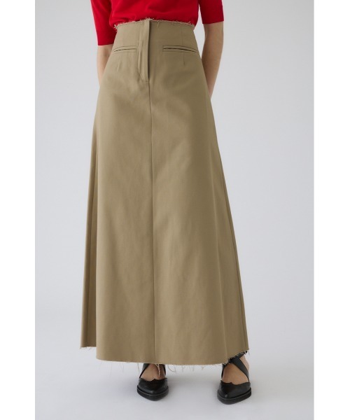 Chino cloth A-line SK チノクロスAラインスカート（スカート
