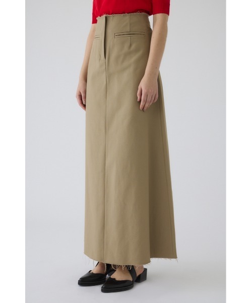 RIM.ARK（リムアーク）の「Chino cloth A-line SK チノクロスAラインスカート（スカート・レディース・ブラック/グレイッシュベージュ/オフホワイト・36/38）」の19枚目の写真