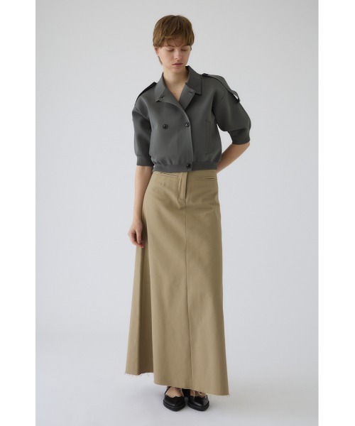 RIM.ARK（リムアーク）の「Chino cloth A-line SK チノクロスAラインスカート（スカート・レディース・ブラック/グレイッシュベージュ/オフホワイト・36/38）」の22枚目の写真