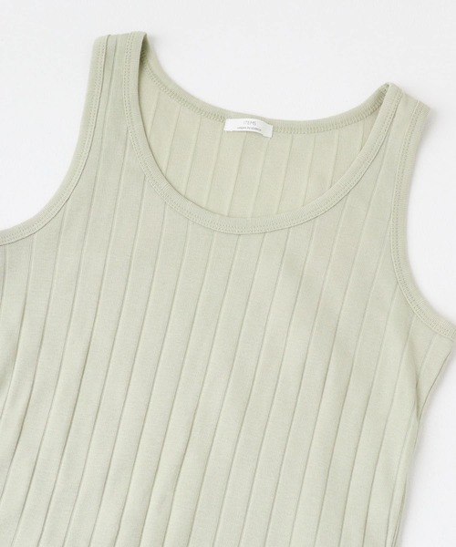 セール】クールコットンリブタンクトップ（タンクトップ）｜ITEMS