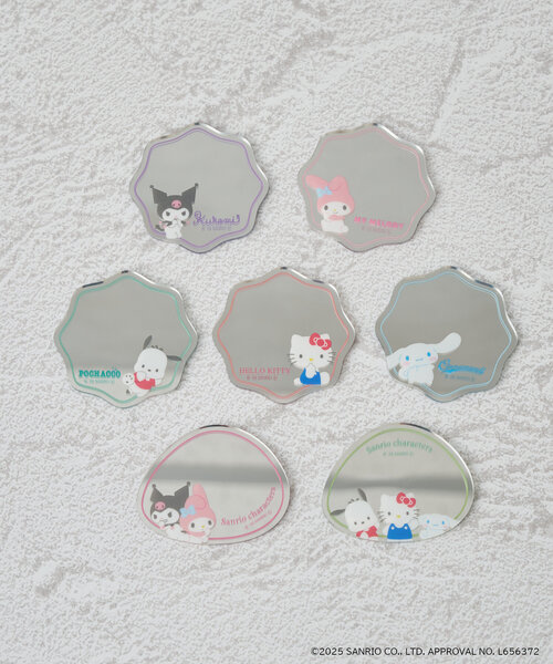 sanrio(サンリオ)の「【Sanrio characters】ミラーシール 7種セット(ボディケア/ボディクリーム・レディース・その他・0)」の1枚目の写真