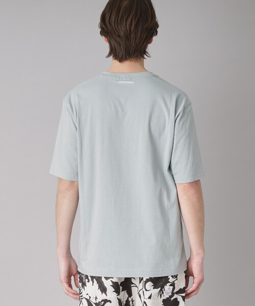 DRESSTERIOR(ドレステリア)の「【接触冷感/UVカット】BACK BREEZE TECH ラビットポケTシャツ(Tシャツ/カットソー・メンズ・ホワイト/グレー/グリーン系/ブラック・92/94/91/90)」の15枚目の写真
