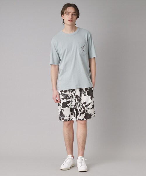 DRESSTERIOR(ドレステリア)の「【接触冷感/UVカット】BACK BREEZE TECH ラビットポケTシャツ(Tシャツ/カットソー・メンズ・ホワイト/グレー/グリーン系/ブラック・92/94/91/90)」の10枚目の写真