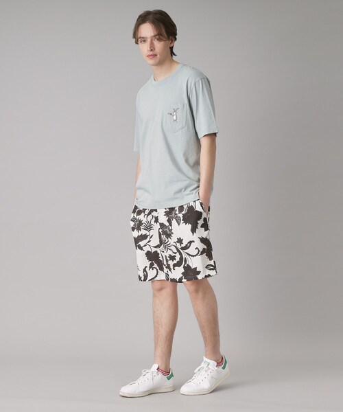 DRESSTERIOR(ドレステリア)の「【接触冷感/UVカット】BACK BREEZE TECH ラビットポケTシャツ(Tシャツ/カットソー・メンズ・ホワイト/グレー/グリーン系/ブラック・92/94/91/90)」の9枚目の写真