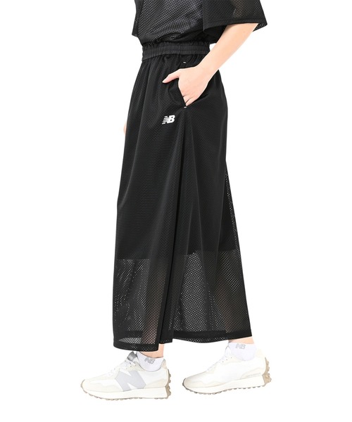 NEW BALANCE（ニューバランス）の「メッシュコンビネーションスカート（スカート・レディース・クリアグリーン/ブラック/オフホワイト・SMALL/X-LARGE/LARGE/MEDIUM）」の14枚目の写真
