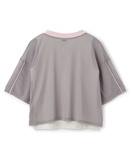LOVETOXIC（ラブトキシック）の「【LTXC】インナーツキメッシュT（アンサンブル・キッズ・オフホワイト/グレー/ブラック/ネイビー・S:140cm/M:150cm/L:160cm）」の13枚目の写真