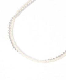 GLOBAL WORK | パールチェーン2連ネックレス/324400(ネックレス)