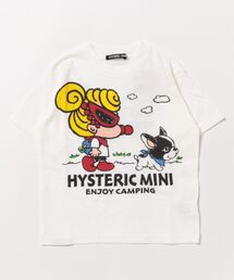 Hystericmini　CAMP WITH MINI＆J 半袖Tシャツ