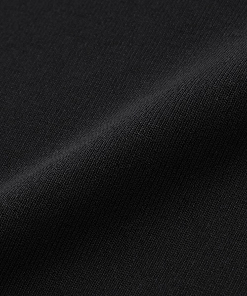 NANO universe（ナノユニバース）の「洗濯機洗い可UVカット接触冷感ノースリーブニット（ニット/セーター・レディース・ブラック/アイボリー/グリーン・FREE）」の4枚目の写真