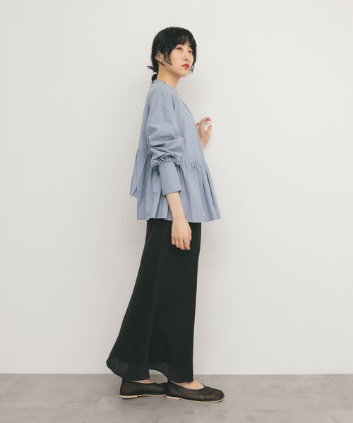 KBF（ケイビーエフ）の「ギャザートゥメッシュシューズ（その他シューズ・レディース・ピンク/ブラック・37/38）」の8枚目の写真