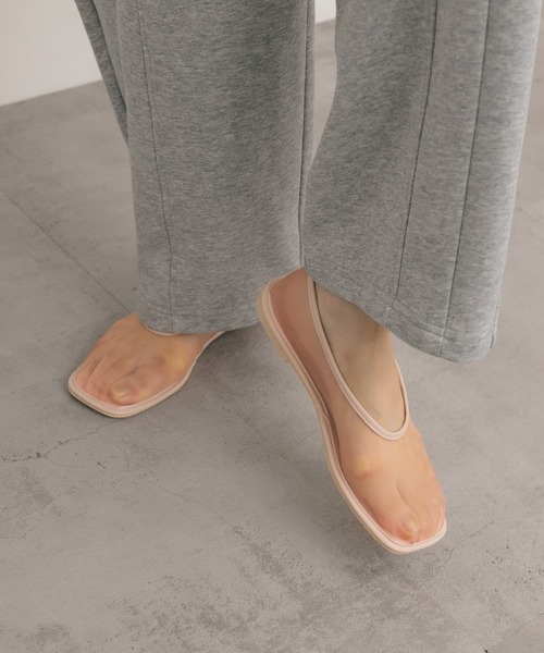 KBF（ケイビーエフ）の「ギャザートゥメッシュシューズ（その他シューズ・レディース・ピンク/ブラック・37/38）」の11枚目の写真