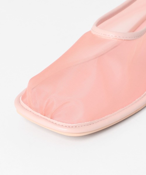 KBF（ケイビーエフ）の「ギャザートゥメッシュシューズ（その他シューズ・レディース・ピンク/ブラック・37/38）」の20枚目の写真