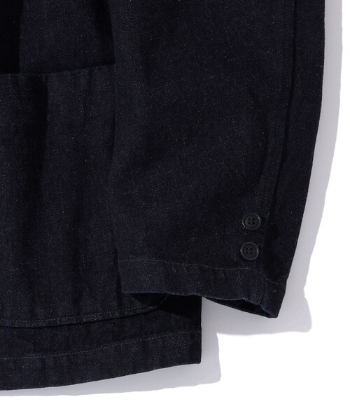 SHIPS（シップス）の「Southwick: Gate Label デニム イージー ブレザー（テーラードジャケット・メンズ・ネイビー/ライトブルー・SMALL/LARGE/MEDIUM/X-LARGE）」の11枚目の写真