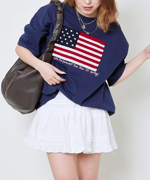 GORGE（ゴージ）の「《ふんわりフリル×ドビーコットン》レディース ミニスカパン 美脚見え 春夏秋（スカート・レディース・オフホワイト/ブラック・F）」の10枚目の写真