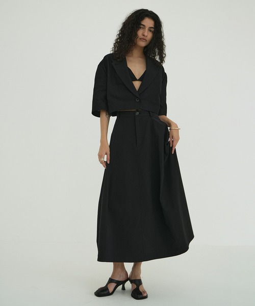 DAD CROPPED TAILORED JACKET（テーラードジャケット）｜CLANE