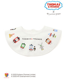 SLAP SLIP BABY（スラップスリップベビー）の「【きかんしゃトーマス×つむぱぱ×SLAPSLIP】THOMAS＆FRIENDSプリント丸スタイベビー（スタイ/よだれかけ・キッズ）」
