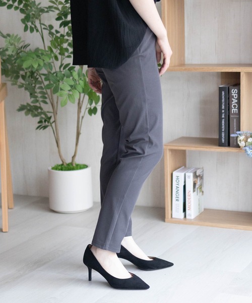 NAVY(ネイビー)の「nAvy SARARI フローズン ストレートパンツ 冷感、【ドライ UVカット ストレッチ】(その他パンツ・レディース・ブラウン/ブルー系/ネイビー系/ブラック/グレー/オリーブ・S/M/L)」の16枚目の写真