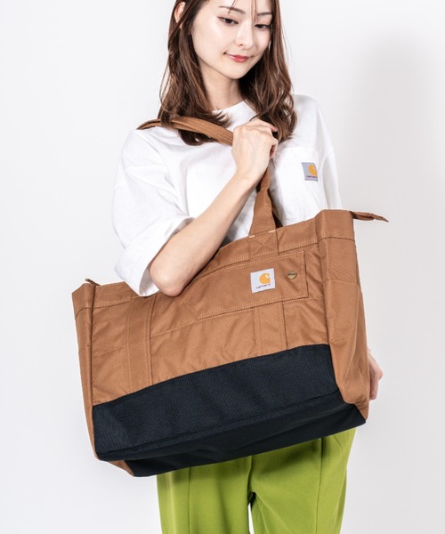 こ*つ様 カーハート トートバッグ ラージサイズ カーキ 楽天市場】【土日限定 最大40倍】【日本正規品】 カーハート