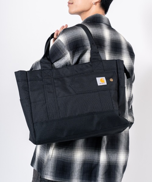 Carhartt(カーハート)の「【CARHARTT】トートバッグ Horizontal Zip Tote(トートバッグ・メンズ・ブラック/ブラウン・FREE)」の21枚目の写真
