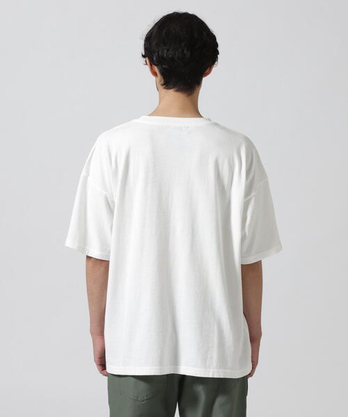 REMI RELIEF（レミレリーフ）の「REMI RELIEF(レミレリーフ) 別注20/-天竺BIGサイズTシャツ（Undead）（Tシャツ/カットソー・メンズ・アイボリー・M/L/XL）」の5枚目の写真