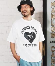 mt9665-middle onz over size S-S t-shirts(heartGW) Tシャツ