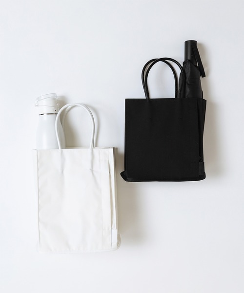 bpr BEAMS(ビーピーアール ビームス )の「ROOTOTE / RO.A5.TOFU-2B スクエア バッグ(トートバッグ・レディース・ホワイト/ブラック・ONE SIZE)」の12枚目の写真