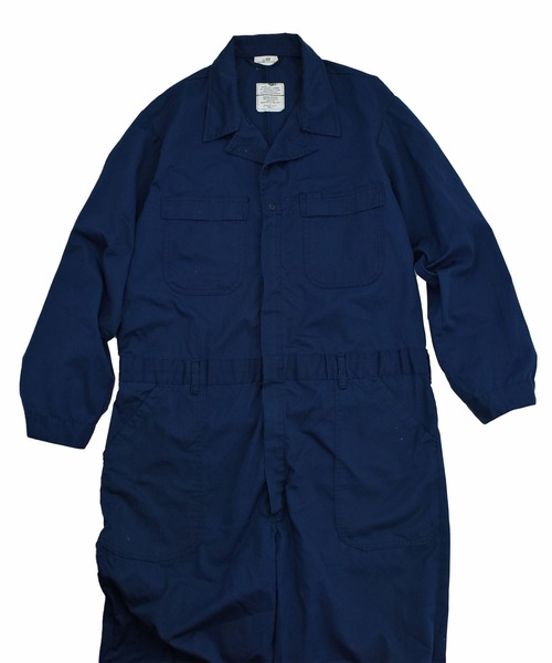 MILITARY(ミリタリー)の「【ヴィンテージ古着】’91 U.S.NAVY ユーティリティ カバーオール(つなぎ/オールインワン・メンズ・ネイビー・X-LARGE)」の2枚目の写真