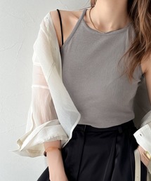 Java（ジャバ）の「《JaVa ジャバコラボ》“背中で魅せる”。バックプリント使いアメスリキャミソール（キャミソール）」