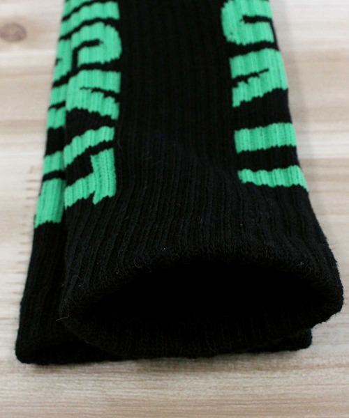 HUF（ハフ）の「サイドワインダー クルーソックス 靴下 SIDEWINDER CREW SOCK（ソックス/靴下・メンズ・ホワイト/ブラック・O/S）」の5枚目の写真