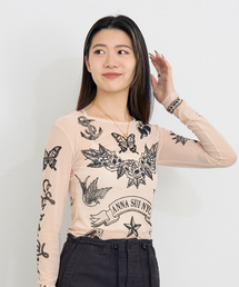 ANNA SUI NYC/アナスイエヌワイシー/タトゥーグラフィックシアートップ