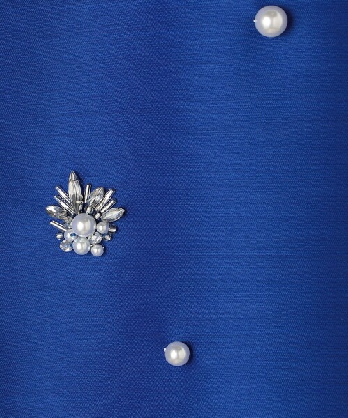 FLICKA(フリッカ)の「【別注】FLICKA for TOMORROWLAND with bijou トップス(シャツ/ブラウス・レディース・グリーン系その他/ブラック系その他・1)」の3枚目の写真