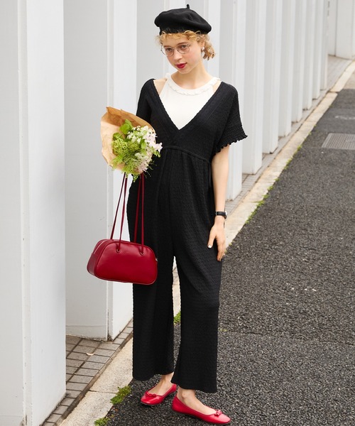 howdy コットンジャガードオールインワン HOWDY cotton jacquard allinone