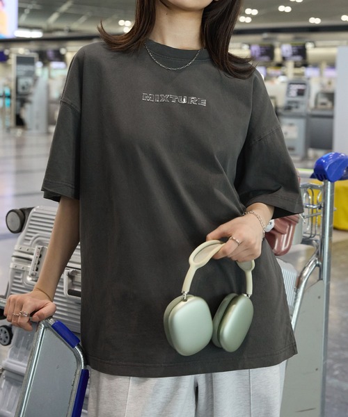 極美品✨1点もの級 NOMA t.リネン 半袖シャツ メタルロゴ 麻 女物 前あき麻半袖シャツ襦袢 夏Ready | Kimono Factory nono