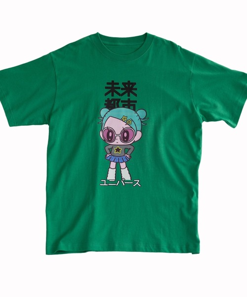 ミニー❣️ FujiiKaze2025NATourポテチTシャツグリーンL セール】モニョチタポミチ半袖Tシャツ（Tシャツ/カットソー）｜NEW